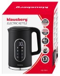 CZAJNIK ELEKTRYCZNY Z REGULACJĄ TEMPERATURY 1.7L BEZPRZEWODOWY CZARNY KLAUSBERG KB-7891