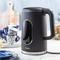 CZAJNIK ELEKTRYCZNY Z REGULACJĄ TEMPERATURY 1.7L BEZPRZEWODOWY CZARNY KLAUSBERG KB-7891