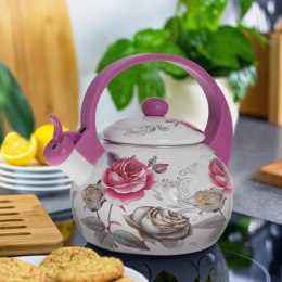 CZAJNIK EMALIOWANY 2.0L EMALIA NA INDUKCJĘ GAZ KINGHOFF ROSE KH-1911