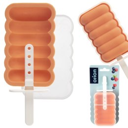 FOREMKA NA LODY SORBET FORMA DO LODÓW NA PATYKU SILIKONOWA Z POKRYWKĄ TWIST ORION 151799