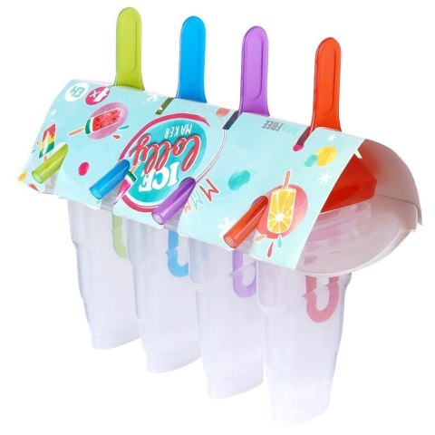 FOREMKI NA LODY FORMA DO LODÓW NA PATYKU 4 SZTUKI SORBET EXCELLENT HOUSEWARE 122221