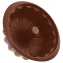 FORMA DO PIECZENIA BABKI CIASTA SILIKONOWA Z KOMINEM BRĄZOWA 26CM SILLINIE ORION 151732