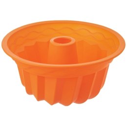 FORMA DO PIECZENIA BABKI Z KOMINEM SILIKONOWA POMARAŃCZOWA 23.5CM SILLINIE ORION 151713