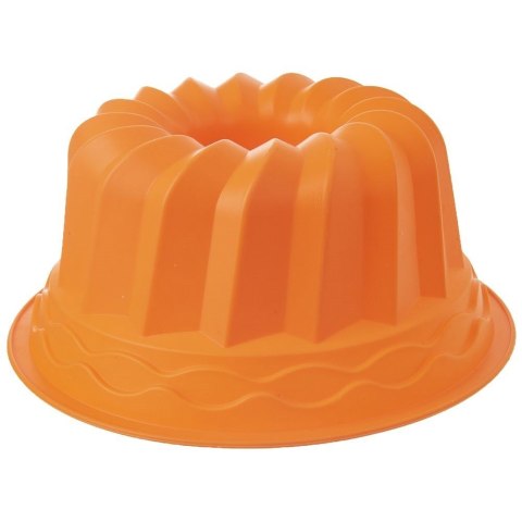 FORMA DO PIECZENIA BABKI Z KOMINEM SILIKONOWA POMARAŃCZOWA 23.5CM SILLINIE ORION 151713