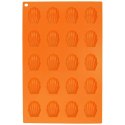 FORMA DO PIECZENIA CIASTEK CIASTECZEK SILIKONOWA POMARAŃCZOWA MUSZELKI SILLINIE ORION 151723