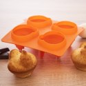 FORMA DO PIECZENIA CIASTEK I PRALIN PRALINEK SILIKONOWA POMARAŃCZOWA KURKA SILLINIE ORION 151783