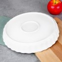 FORMA DO PIECZENIA TARTY CIASTA CERAMICZNA BIAŁA 24.5CM VILDE 279004