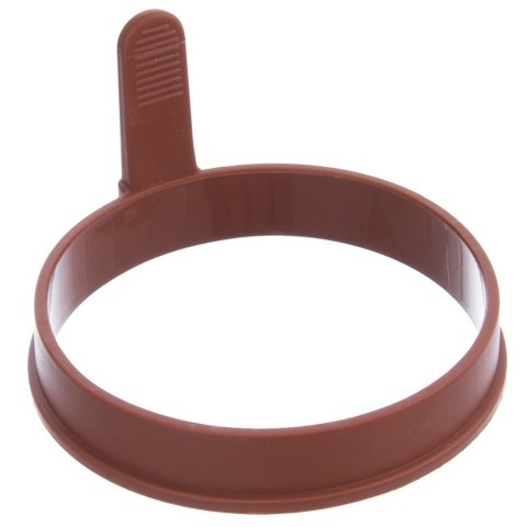 FORMA DO SMAŻENIA JAJEK NALEŚNIKÓW PANCAKE SILIKONOWA POMARAŃCZOWA KOŁO SILLINIE ORION 151755