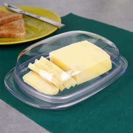MASELNICZKA PLASTIKOWA MASELNICA PRZEZROCZYSTA POJEMNIK NA MASŁO HOBBY LIFE 127131