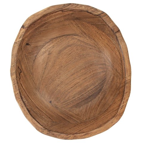 MISKA DREWNIANA DO SERWOWANIA PRZEKĄSEK CHIPSÓW KOSZYK NA OWOCE MANGO 30CM 1.6L ORION 120287