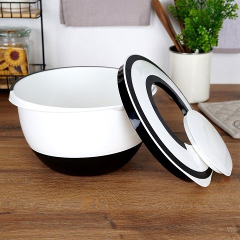 MISKA KUCHENNA DO MIKSOWANIA MIESZANIA UBIJANIA Z POKRYWKĄ DUŻA 5L VILDE 141009