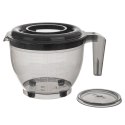 MISKA KUCHENNA DO MIKSOWANIA MIESZANIA Z POKRYWKĄ MIARKA GREY 2.5L ORION 128602