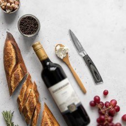 NÓŻ DO OBIERANIA 9CM ZE STALI DAMASCEŃSKIEJ POJEDYNCZY KUCHENNY MAESTRO MR-1484