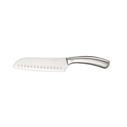 NÓŻ SANTOKU 17.5CM STALOWY POJEDYNCZY KUCHENNY MAESTRO MR-1497