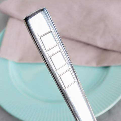 NOŻE STOŁOWE STALOWE KOMPLET NOŻY OBIADOWYCH SZTUĆCE 3-ELE NÓŻ HARMONY NAVA 10-121-052