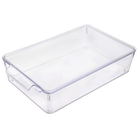 ORGANIZER DO LODÓWKI POJEMNIK Z POKRYWKĄ NA PRZYPRAWY PRODUKTY SPOŻYWCZE 32.5X20X7.5CM ORION 731633