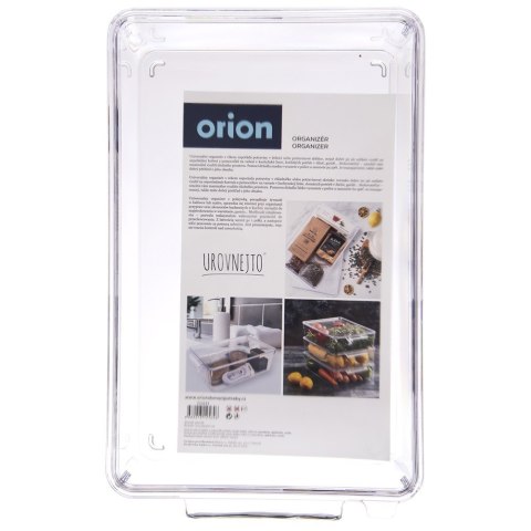 ORGANIZER DO LODÓWKI POJEMNIK Z POKRYWKĄ NA PRZYPRAWY PRODUKTY SPOŻYWCZE 32.5X20X7.5CM ORION 731633