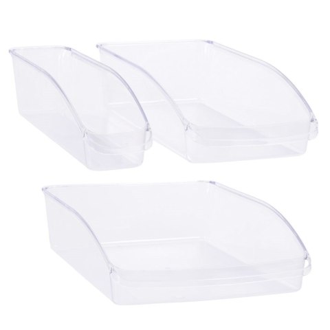 ORGANIZER DO LODÓWKI POJEMNIK ZESTAW 3 ELEMENTY EXCELLENT HOUSEWARE 124008