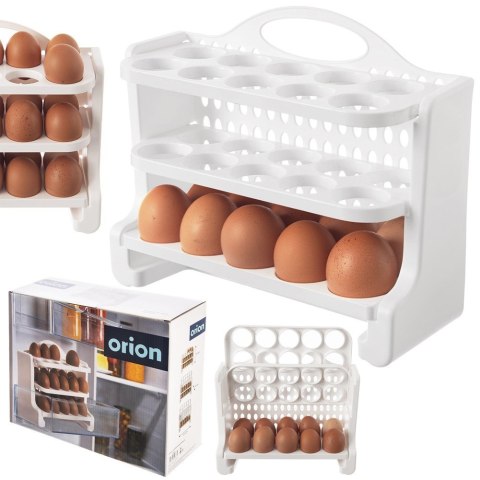 POJEMNIK NA JAJKA DO LODÓWKI ORGANIZER NA 30 JAJEK ORION 154059