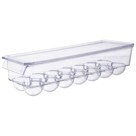 POJEMNIK NA JAJKA DO LODÓWKI Z POKRYWKĄ ORGANIZER NA 14 JAJEK ORION 154062