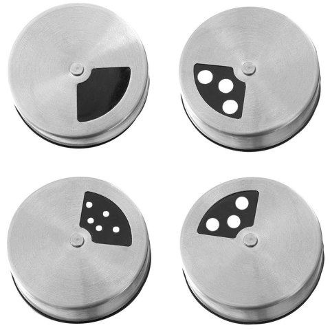 POJEMNIK NA PRZYPRAWY Z SITKIEM DO SYPANIA DOZOWANIA SZKLANY 100ML ORION 155107