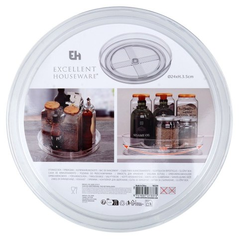 POJEMNIK ORGANIZER OBROTOWY 24CM EXCELLENT HOUSEWARE 229238