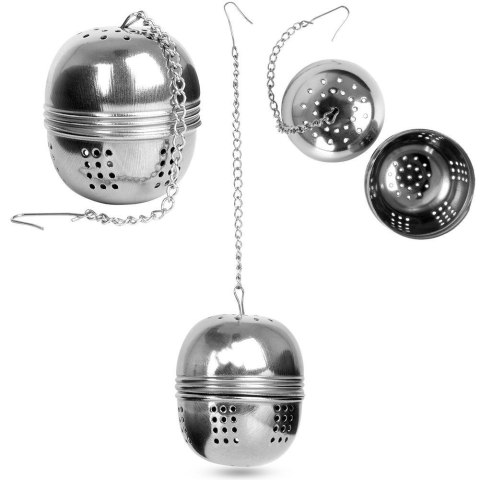 SITKO DO ZAPARZANIA PARZENIA HERBATY ZIÓŁ STALOWE DO KUBKA SZKLANKI 5CM GET-IT 259192