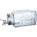 SŁÓJ SŁOIK DO NAPOJÓW Z KRANIKIEM SZKLANY DYSTRYBUTOR DO LODÓWKI LEŻĄCY 3.5L ORION 143792