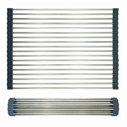 SUSZARKA OCIEKACZ KRATKA STALOWA NA ZLEWOZMYWAK 45 X 32CM KINGHOFF KH-1903