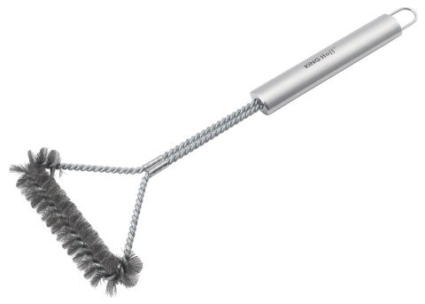 SZCZOTKA DO CZYSZCZENIA GRILLA, STAL NIERDZEWNA, KINGHOFF KH-1915