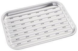 TACKA DO GRILLOWANIA, WIELOKROTNEGO UŻYTKU, 34X24X2CM, STAL NIERDZEWNA, KINGHOFF KH-1916