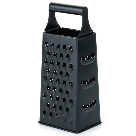 TARKA KUCHENNA DO WARZYW SERA ZIEMNIAKÓW OWOCÓW STALOWA CZARNA 4-STRONNA 25CM EXCELLENT HOUSEWARE 259714