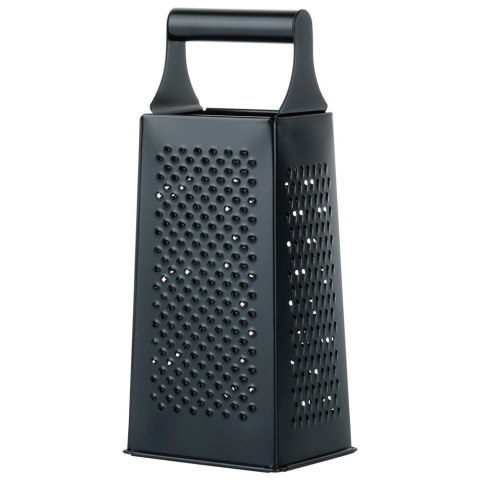 TARKA KUCHENNA DO WARZYW SERA ZIEMNIAKÓW OWOCÓW STALOWA CZARNA 4-STRONNA 25CM EXCELLENT HOUSEWARE 259714