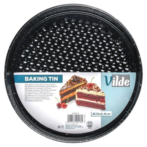 TORTOWNICA ROZPINANA GRANITOWA FORMA OKRĄGŁA 20CM VILDE 279015