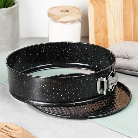 TORTOWNICA ROZPINANA GRANITOWA FORMA OKRĄGŁA 24CM VILDE 279016