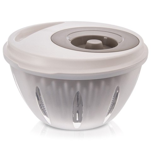 WIRÓWKA SUSZARKA DO SAŁATY WARZYW OWOCÓW RĘCZNA BEŻOWA OSUSZACZ ELA ORION 112839