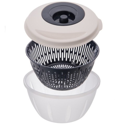 WIRÓWKA SUSZARKA DO SAŁATY WARZYW OWOCÓW RĘCZNA SZARA OSUSZACZ ELA ORION 112840