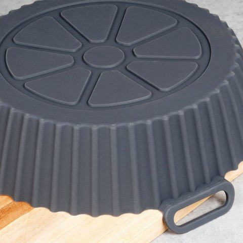 WKŁAD SILIKONOWY DO FRYTKOWNICY BEZTŁUSZCZOWEJ FORMA DO PIECZENIA 20CM HIT 279914