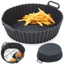 WKŁAD SILIKONOWY DO FRYTKOWNICY BEZTŁUSZCZOWEJ FORMA DO PIECZENIA 20CM HIT 279914