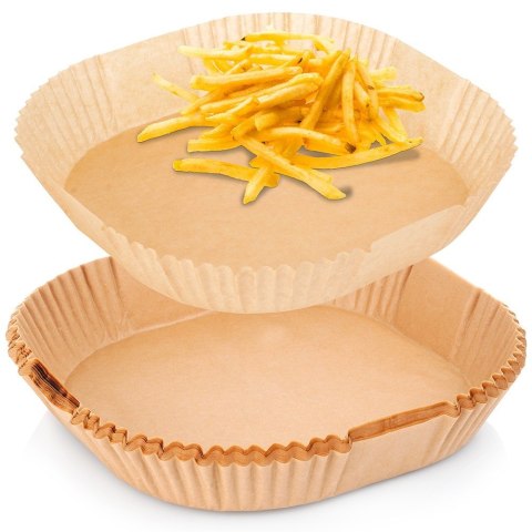 WKŁADY PAPIEROWE DO FRYTKOWNICY BEZTŁUSZCZOWEJ WKŁAD PAPIER 23CM 50 SZT HIT 279911