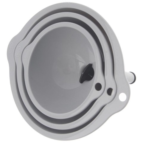 ZESTAW LEJKÓW KUCHENNYCH 3-ELE 10/12/14 CM LEJEK DO BUTELEK SŁOIKÓW SOKÓW HOBBY LIFE 120455