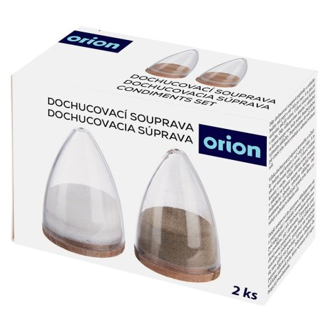 ZESTAW NA SÓL PIEPRZ 2-ELE SOLNICZKA I PIEPRZNICZKA ORION 155121