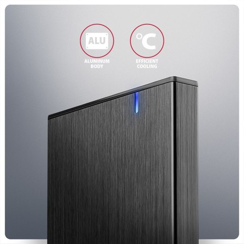 EE25-XA6C Obudowa zewnętrzna aluminiowa, USB-C 3.2 Gen 1 SATA 6G 2.5" 5Gbps