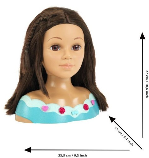 Głowa do czesania i stylizacji Mia