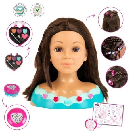 Głowa do czesania i stylizacji Mia