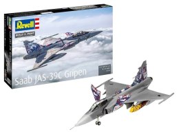 Model plastikowy Samolot SAAB Jas 39C Gripen 1/72
