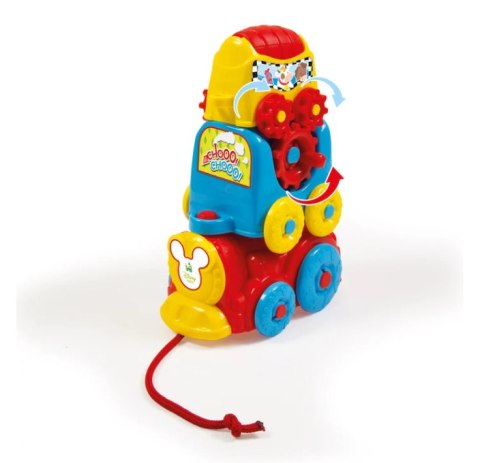 Zestaw Pociąg Lokomotywa Wagoniki Myszka Miki Baby Disney Clementoni 17168