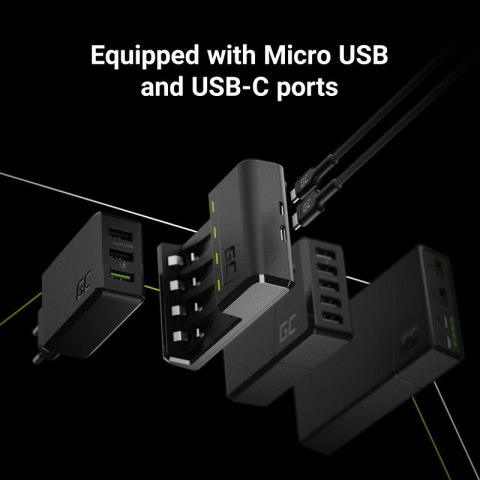 Ładowarka VitalCharger + 4x akumulatory AA 2000mAh