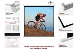 Ekran ręczny półautomat 1:1 96