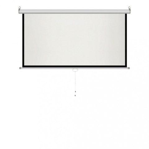 Ekran ręczny półautomat 1:1 96" 244x244cm MS-96 1:1